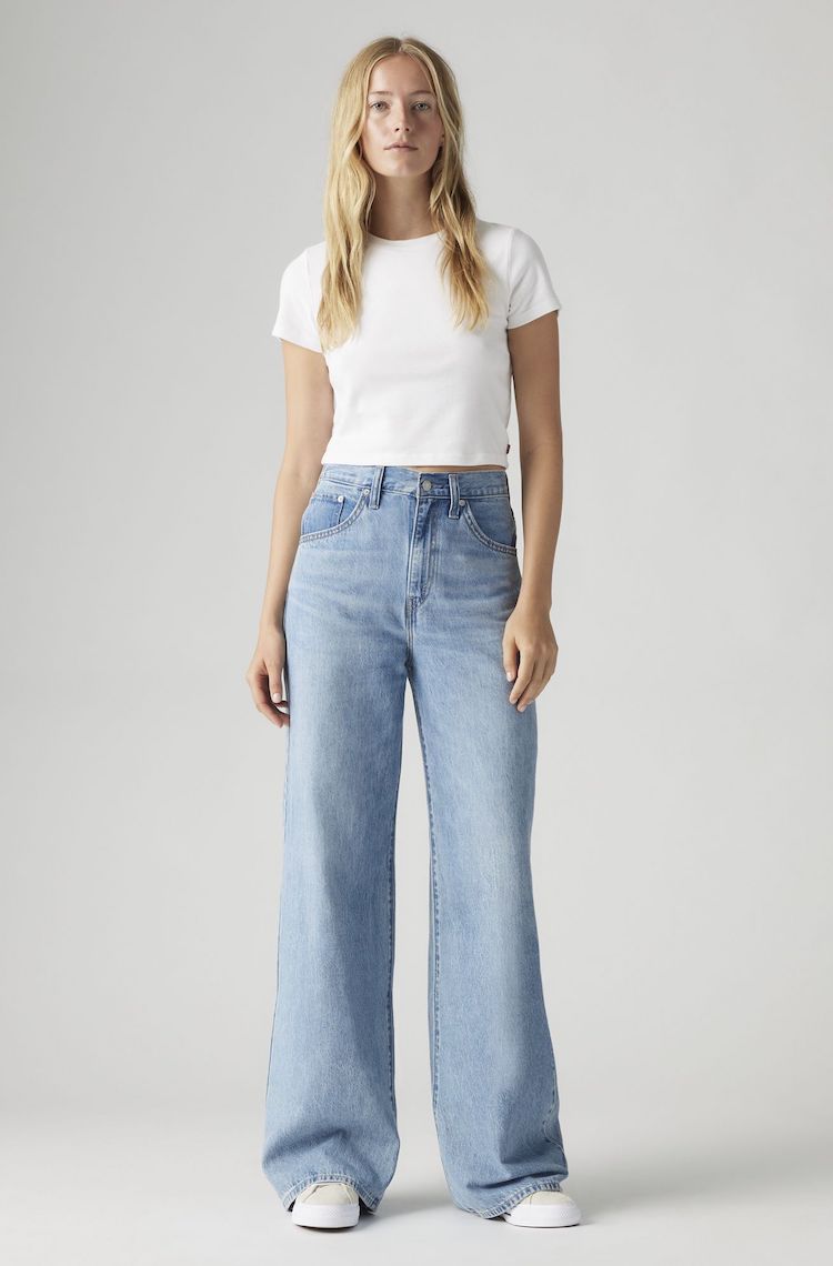 Cinch Baggy Wide Leg Jeans