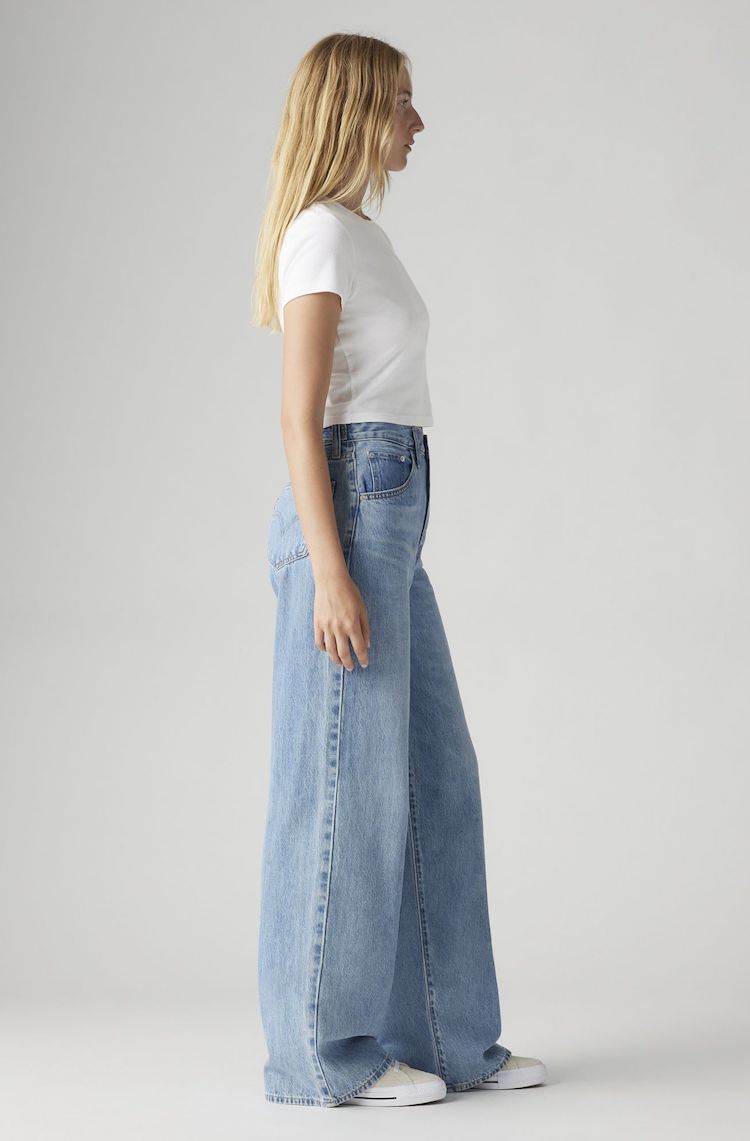 Cinch Baggy Wide Leg Jeans