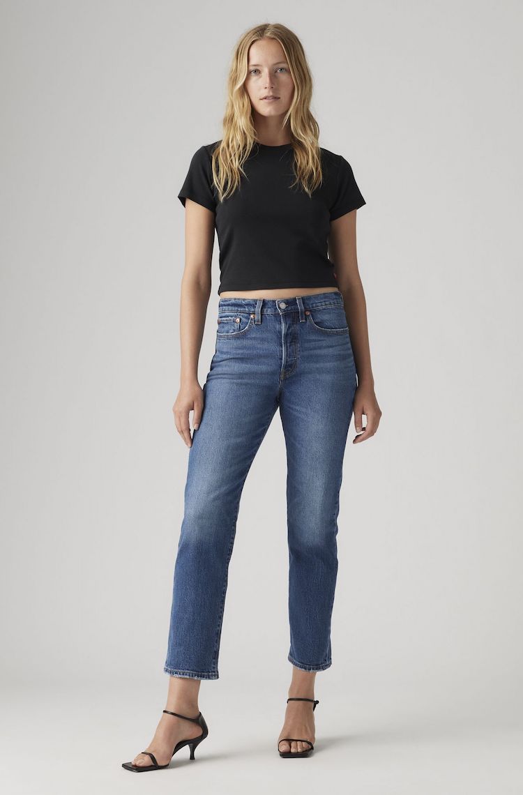 Wedgie Straight Leg Button Fly