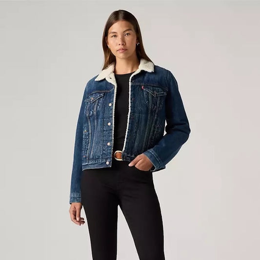 Original Sherpa Trucker Denim Jacket