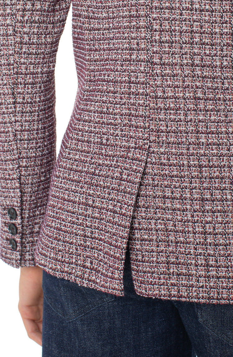 Boyfriend Blazer With Removable Hood