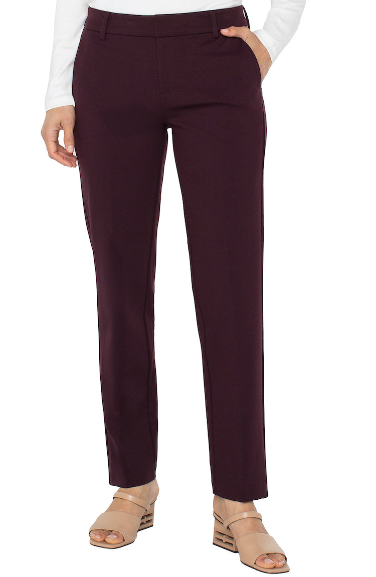 Kelsey Knit Trouser Super Stretch Ponte Seasonal Colors