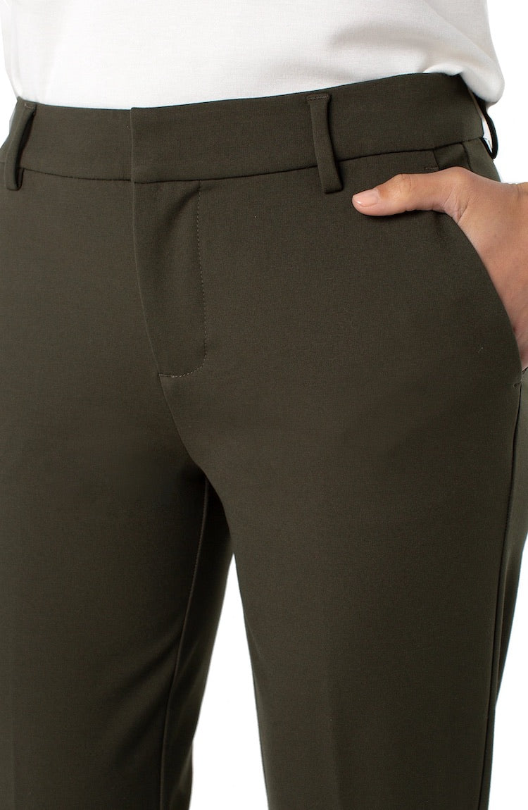 Kelsey Knit Trouser Super Stretch Ponte Seasonal Colors