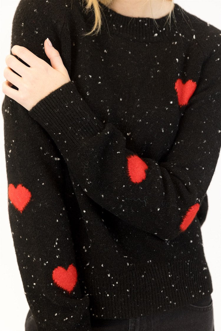 Philippa Fleck Heart Sweater