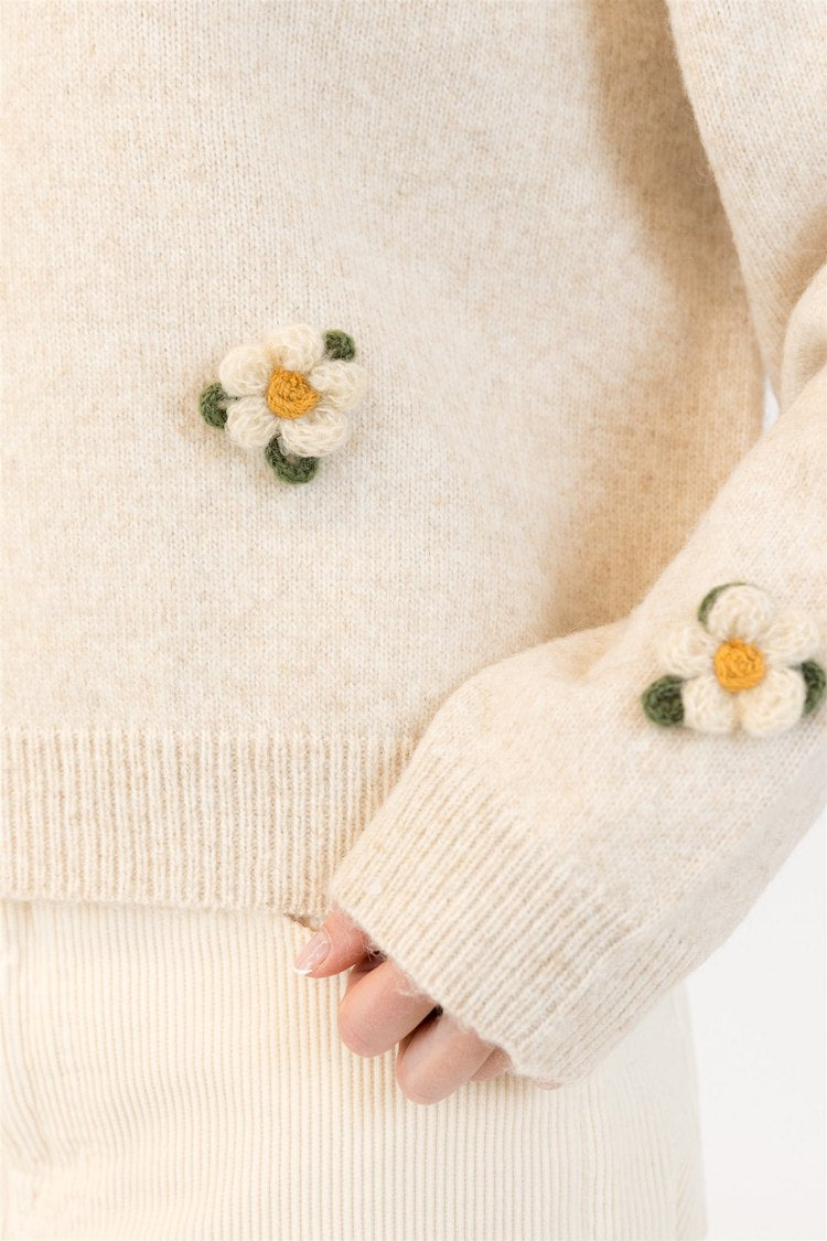 Holly Flower Sweater