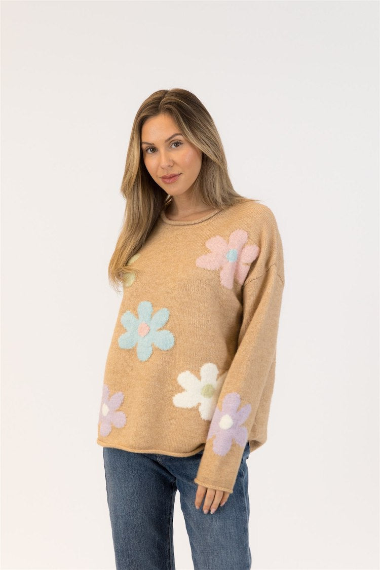 Jody Flower Sweater