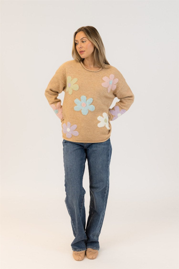 Jody Flower Sweater