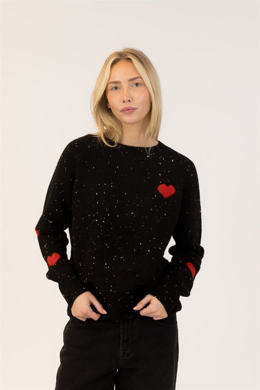 Philippa Fleck Heart Sweater