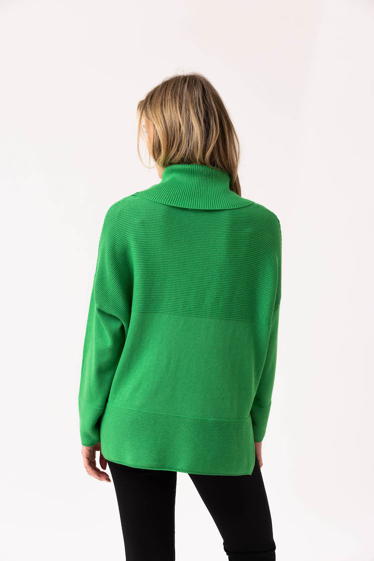 Cowl Neck Long Sleeve Top