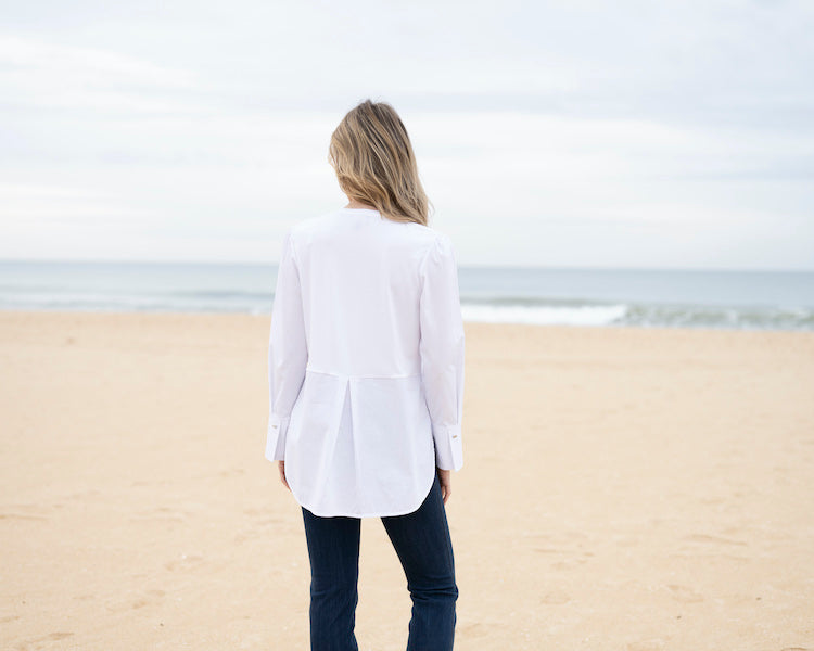 Long Sleeve Button Up Blouse