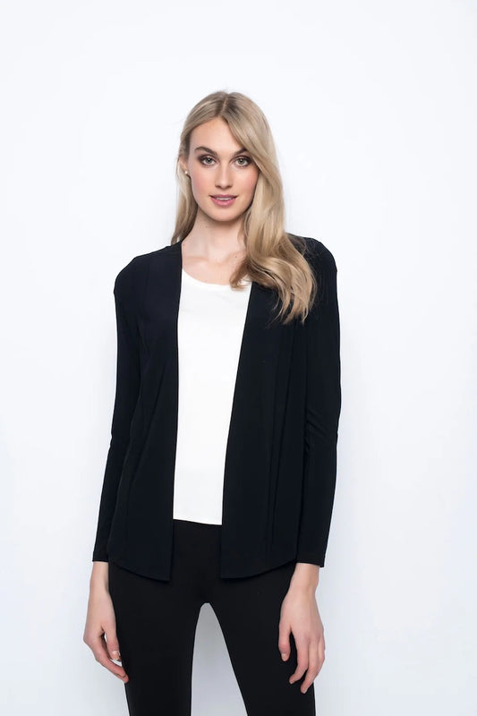 Long Open Front Cardigan