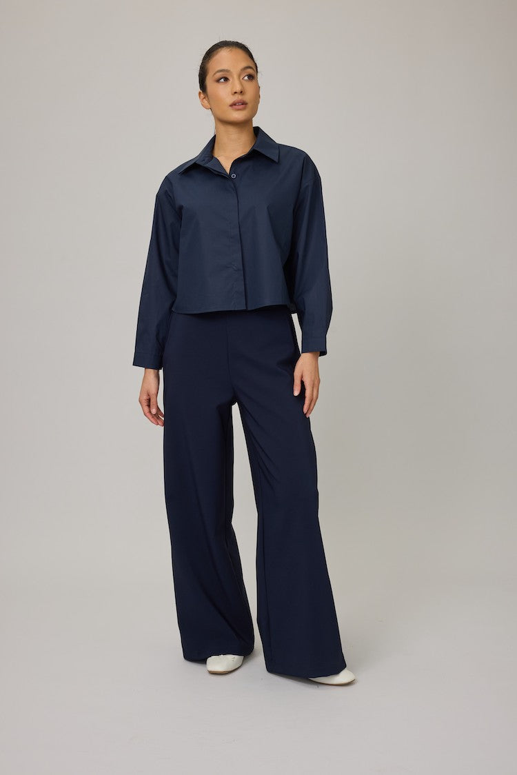 Smooth Stretch Wide Leg Pant