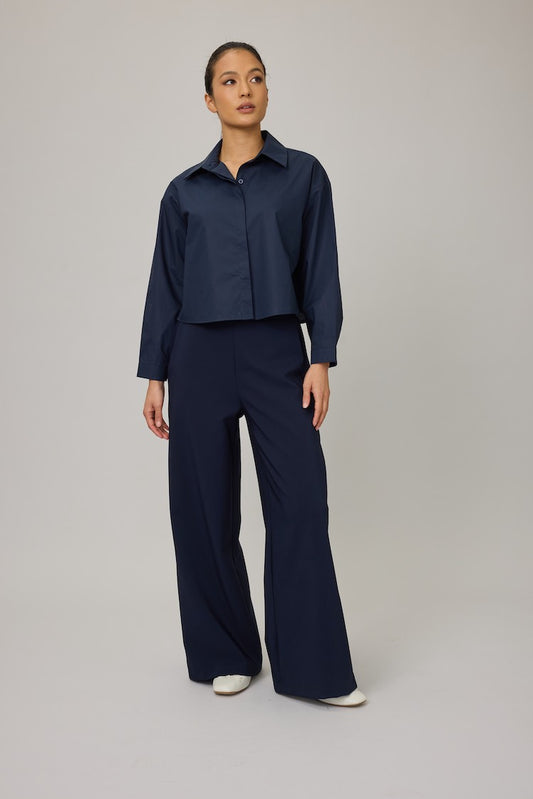 Smooth Stretch Wide Leg Pant