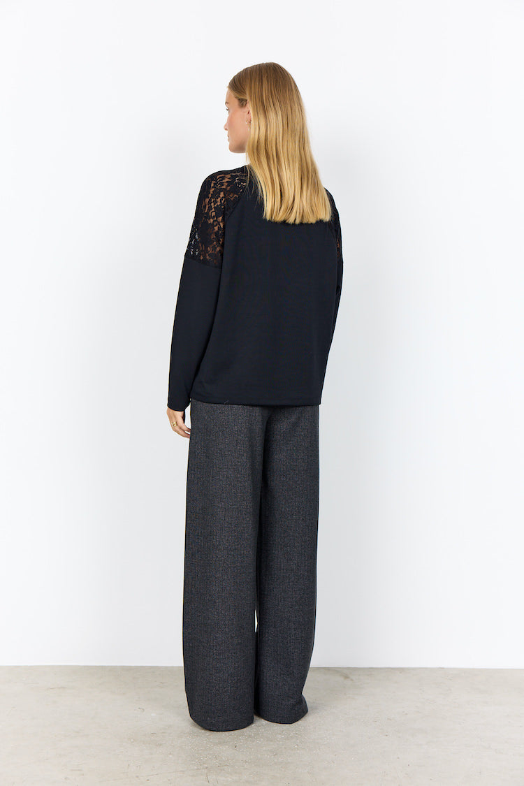 Lace Detail Pullover