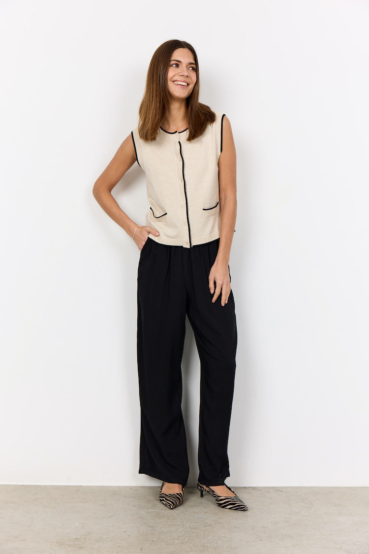 Dollie Button Front Sweater Vest