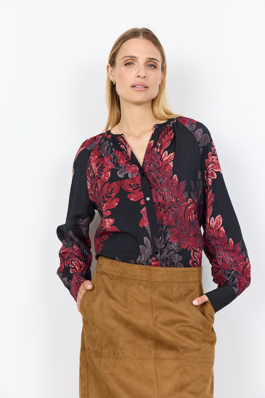 Floral Print Blouse