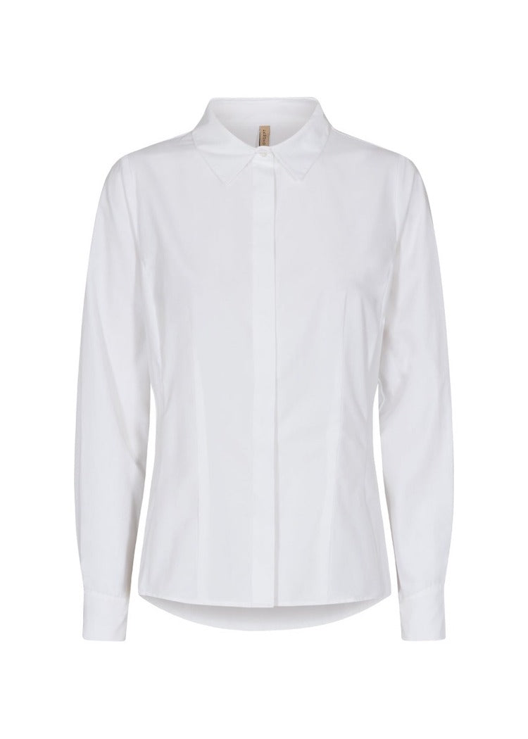 Netti Long Sleeved Collared Blouse