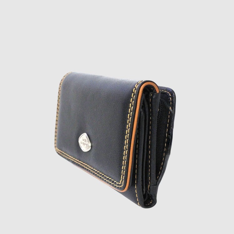 Small Sized Leather Wallet With RFID Protection