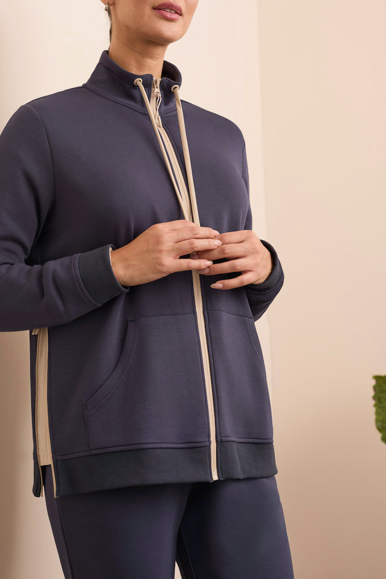 Scuba Long Sleeve Zip Up