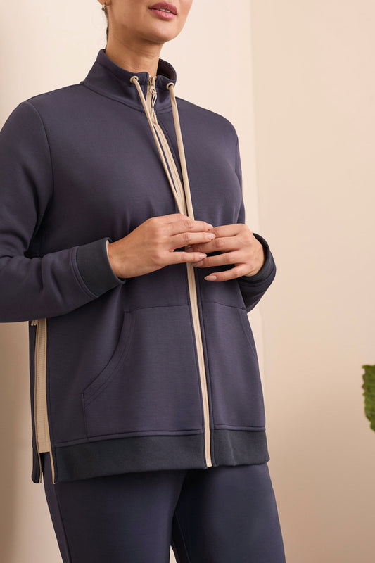 Scuba Long Sleeve Zip Up