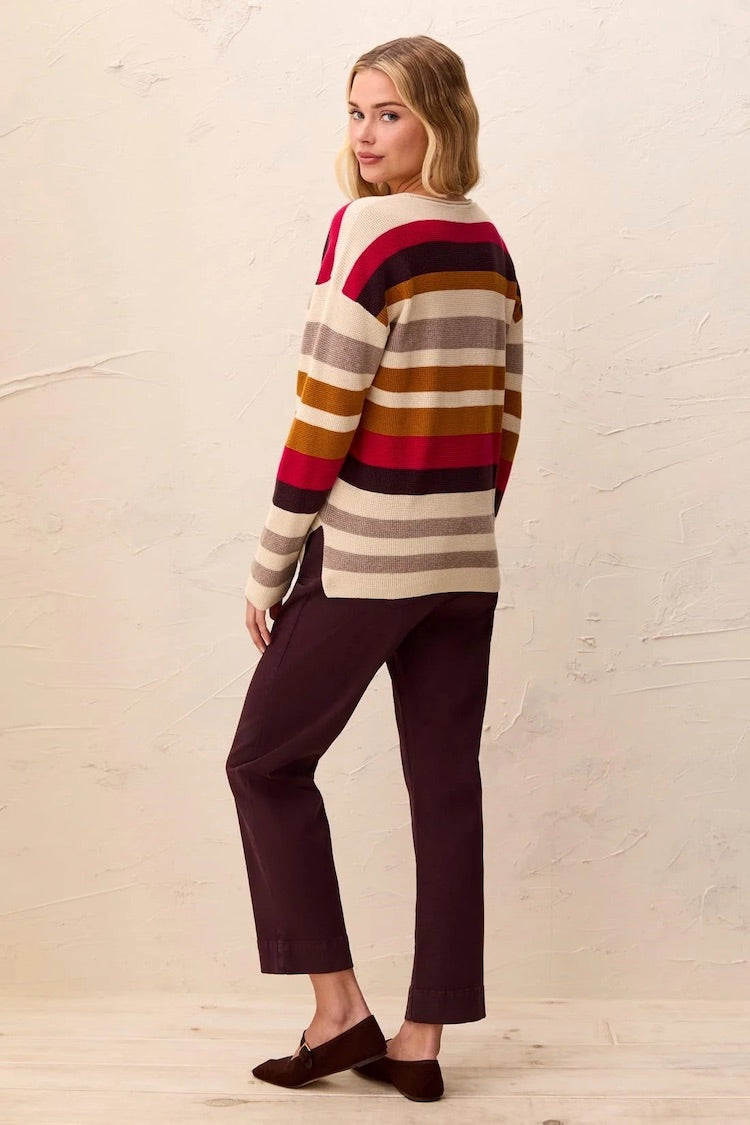 Tribal Waffle Knit Sweater