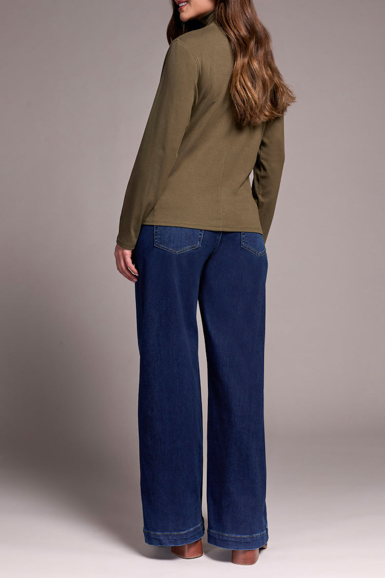 Long Sleeve Turtle Neck Top