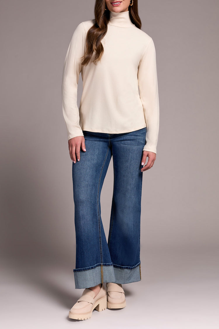 Long Sleeve Turtle Neck Top