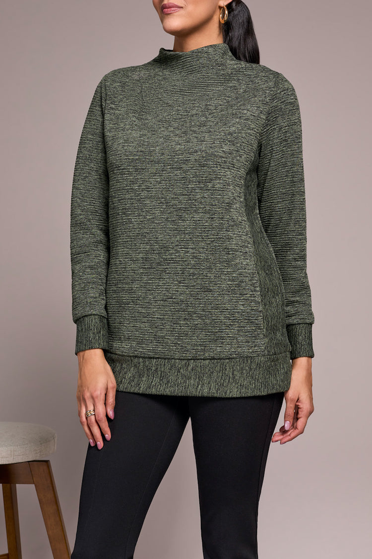 Long Sleeve Tunic With Invisible Pockets