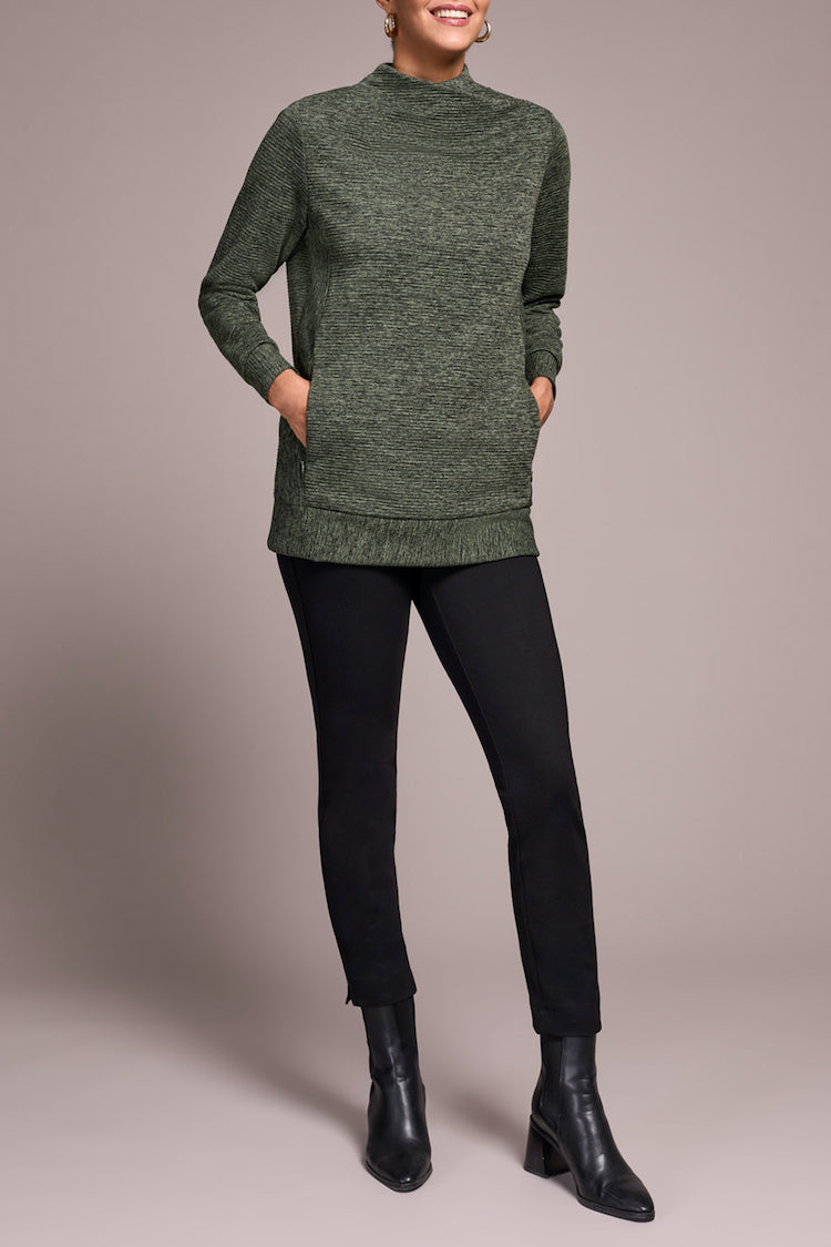 Long Sleeve Tunic With Invisible Pockets