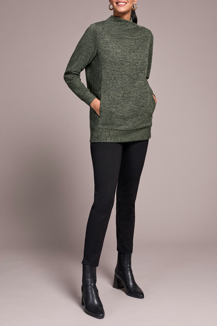 Long Sleeve Tunic With Invisible Pockets