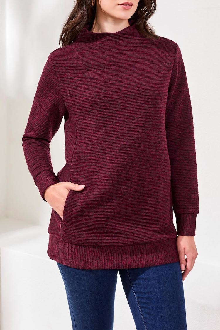 Long Sleeve Tunic With Invisible Pockets