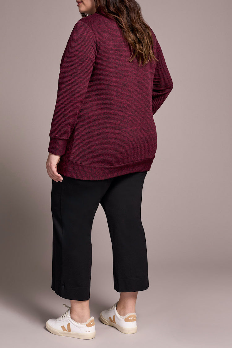 Size Inclusive Long Sleeve Tunic With Hidden Pockets