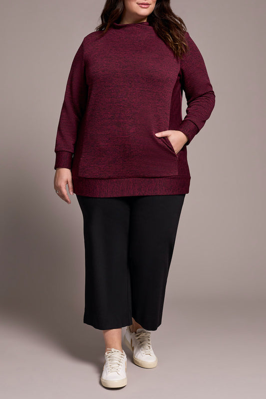 Size Inclusive Long Sleeve Tunic With Hidden Pockets