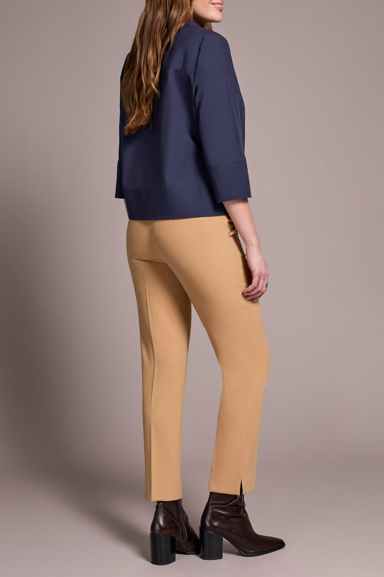 3/4 Sleeve Button Front Shirt