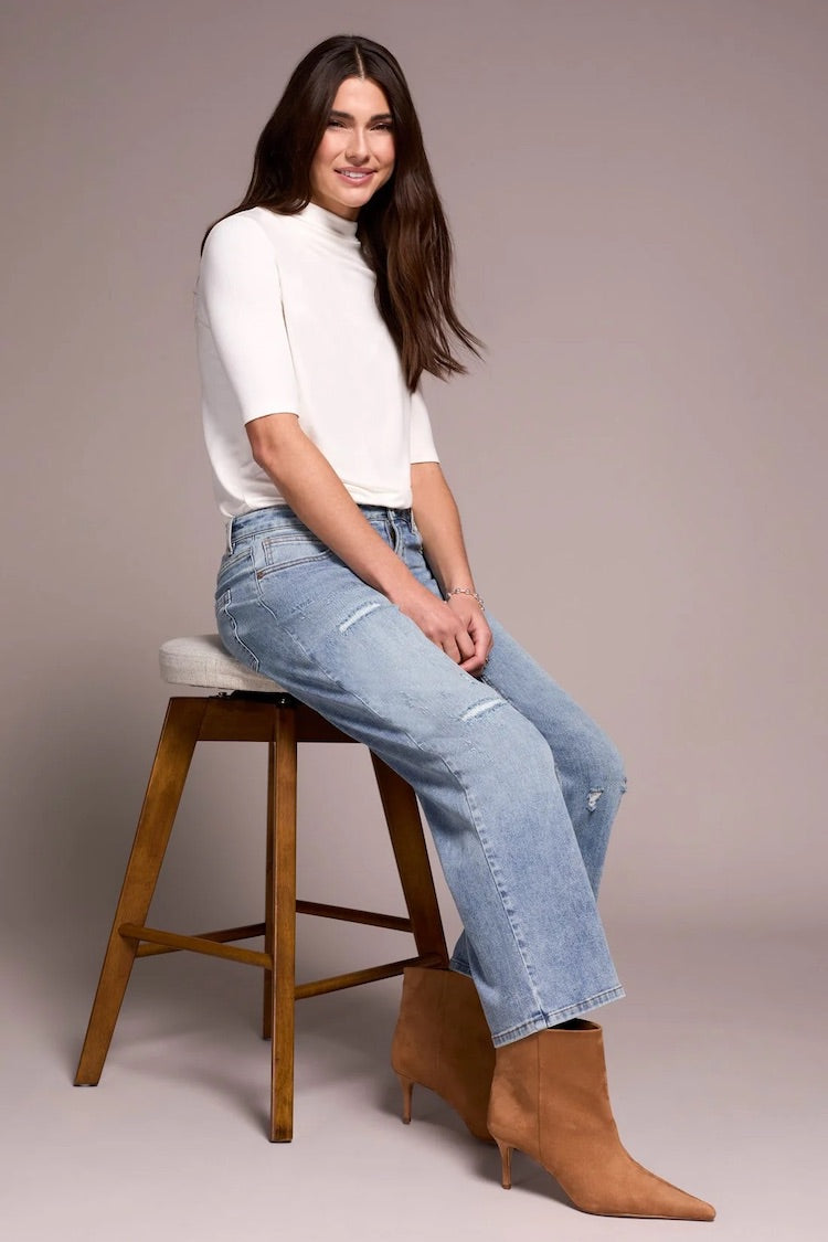 Classic Denim Audrey Girlfriend Jeans