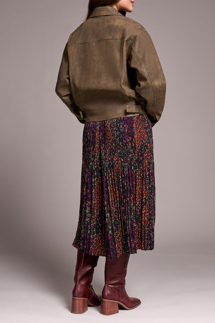 Zip Front Side Tab Jacket