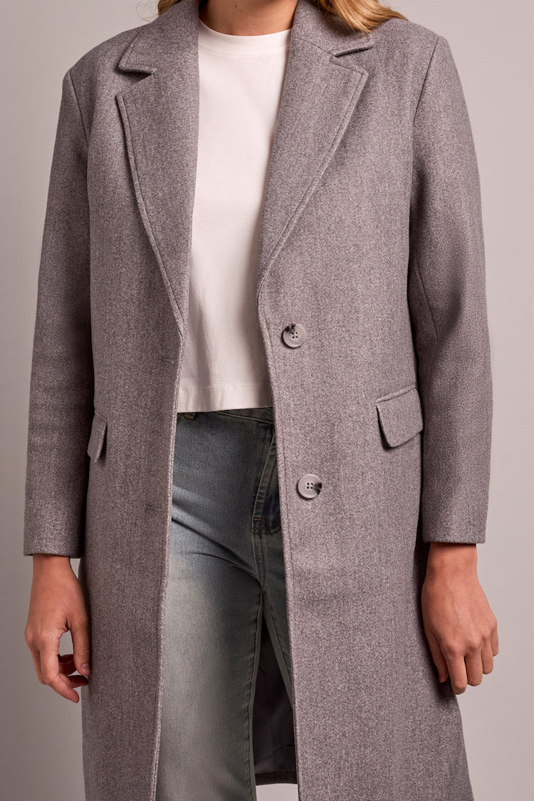 Trench Coat With Fooler Hoodie