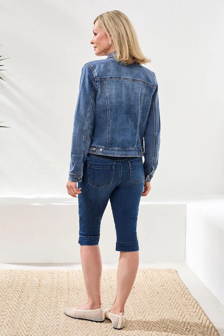 Classic Fit Comfort Stretch Denim Jacket