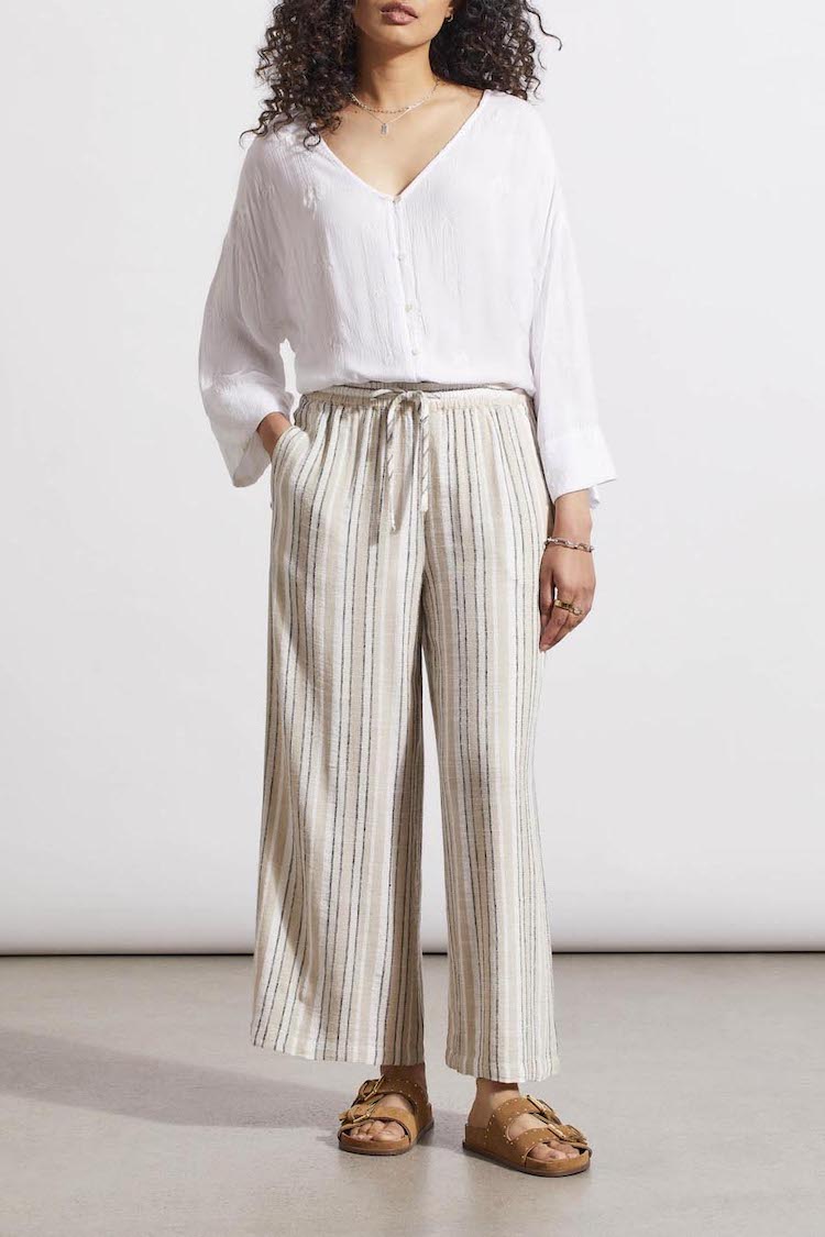 Pull On Cropped Pant