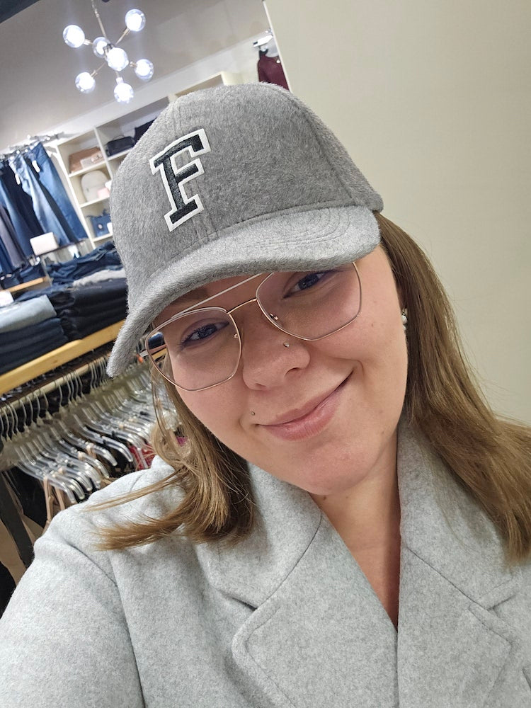 Felt Letter Baseball Hat