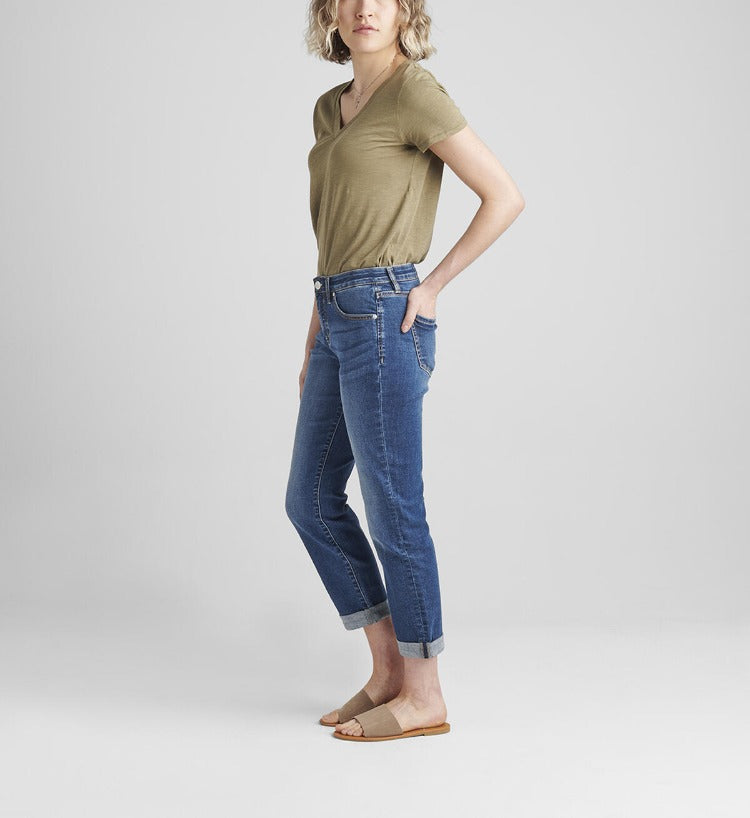Carter Mid Rise Girlfriend Jean