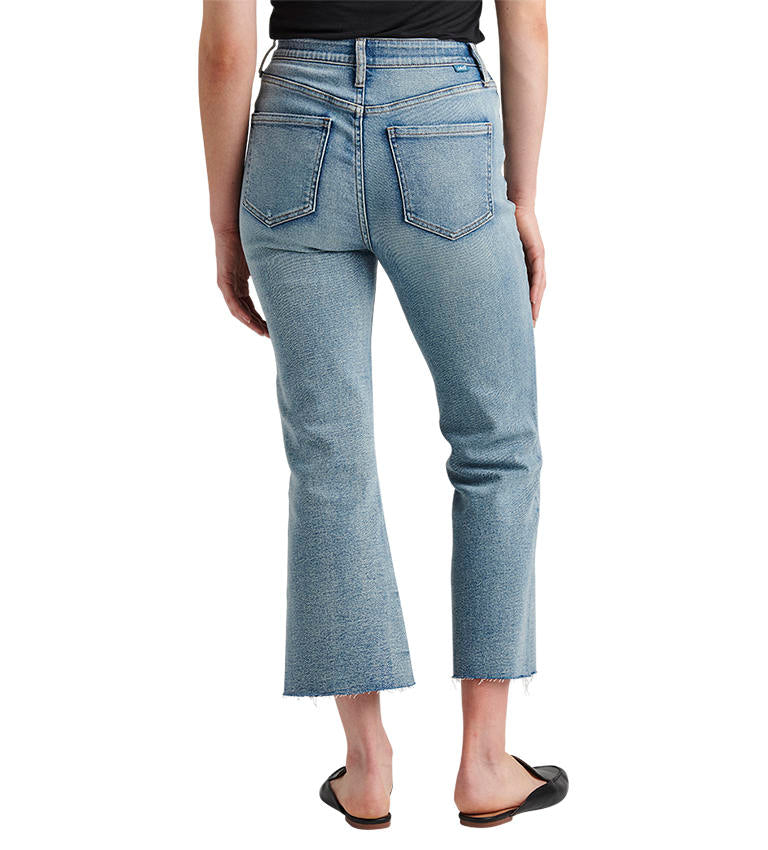Phoebe Cropped Bootcut Jeans