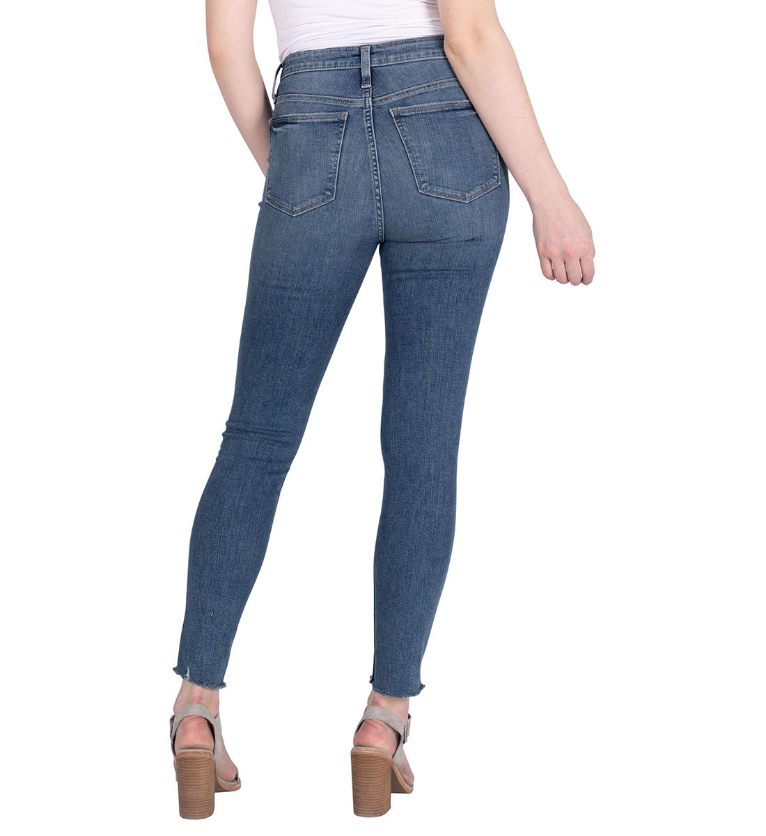 Silver High Note Skinny Jeans